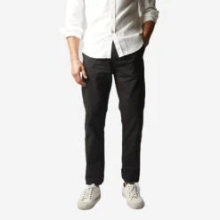 Labura Tapered Trousers - Black 15 Labura Tapered Trousers - Black -Fashion Menswear Store 01 322bcf96 6e8f 42b9 9a5a 456a3fa1a197