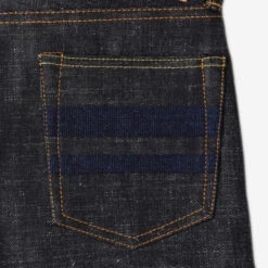 0306-82IE "Going To Battle" Embroidery 16oz Selvedge Denim - Tight Tapered Fit -Fashion Menswear Store 0306 82IEGTBEmbroidery16ozSelvedgeDenim IndigoTightTapered11 c24bf074 60cc 4b26 945a e7e9dad54daa