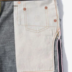 0405-12SP "Going To Battle" 12oz Selvedge Denim - High Tapered Fit -Fashion Menswear Store 0405 12SPGTB12ozSelvedgeDenim IndigoHighTapered10