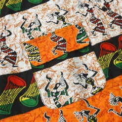 50's Milano S/S Shirt - Rasta (Beige/Orange) -Fashion Menswear Store 50 sMilanoSSShirt Rasta BeigeOrange 03 0d9b7757 e624 42b3 b12b 25b7bb1ed6da