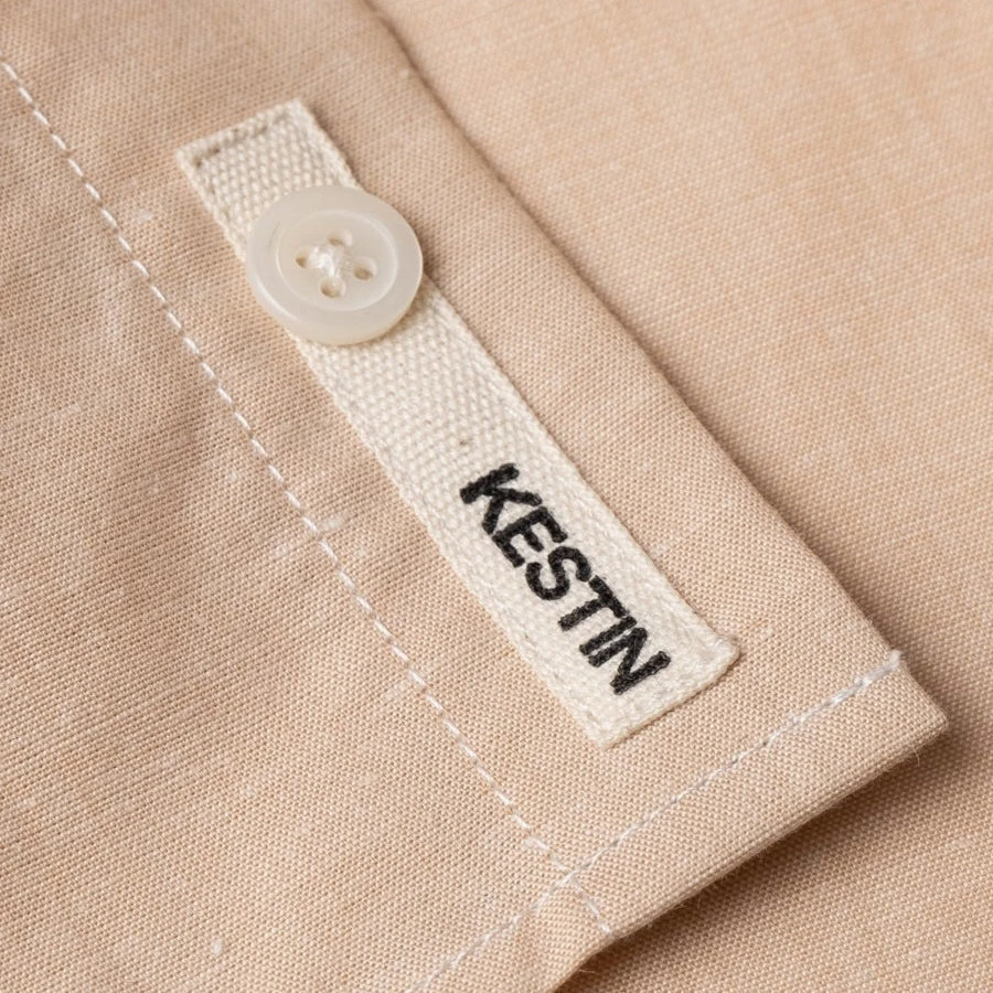 Aberlady Pineapple Fiber Shirt - Sand 5 Aberlady Pineapple Fiber Shirt - Sand - Image 3