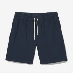 Atlantico Seersucker Easy Shorts - Navy
