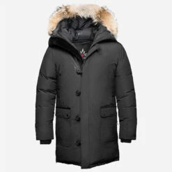 Alaska Long Parka - Black