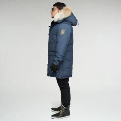 Alaska Long Parka - Navy -Fashion Menswear Store Alaska Navy 04 5cdb113b 3ba8 4938 8a76 84c46834a7e3
