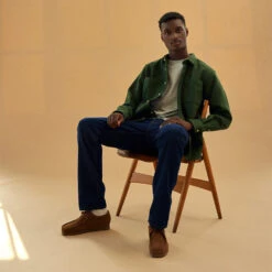 Foret Barley Heavy Twill Overshirt - Dark Green -Fashion Menswear Store BARLEYHEAVYTWILLOVERSHIRT DARKGREEN05