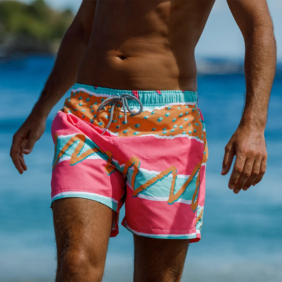 Mid Length Swim Shorts - Fresh Prince II 5 Mid Length Swim Shorts - Fresh Prince II - Image 3
