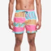 Mid Length Swim Shorts - Fresh Prince II -Fashion Menswear Store BoardiesBS809FreshPrinceMidSwimShortsFront 851dfb46 7c06 4690 8775 e6c737a0bdc2