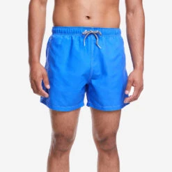 Mid Length Swim Shorts - Water Reactive Cobalt