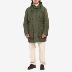 Boston Army Parka - Olive Green -Fashion Menswear Store BostonArmyParka Green01 c0b0d340 10d9 4624 8cb9 ca5983aaf973