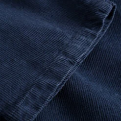 Foret Brook Corduroy Pleated Trousers - Navy -Fashion Menswear Store BrookCorduroyTrousers Navy04 5b59c19c a840 4d22 90ec 53e4cda08be8