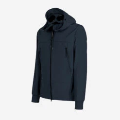 C.P. Shell-R Goggle Jacket - Total Eclipse Navy 21 C.P. Shell-R Goggle Jacket - Total Eclipse Navy -Fashion Menswear Store C.P.SHELL RGOGGLEJACKET TotalEclipseNavy11