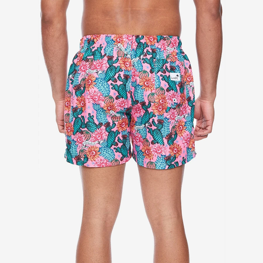 Mid Length Swim Shorts - Cactus Eyeballs 5 Mid Length Swim Shorts - Cactus Eyeballs - Image 3