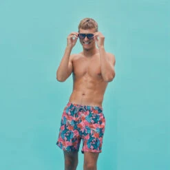 Mid Length Swim Shorts - Cactus Eyeballs 9 Mid Length Swim Shorts - Cactus Eyeballs -Fashion Menswear Store CACTUSEYEBALLS04