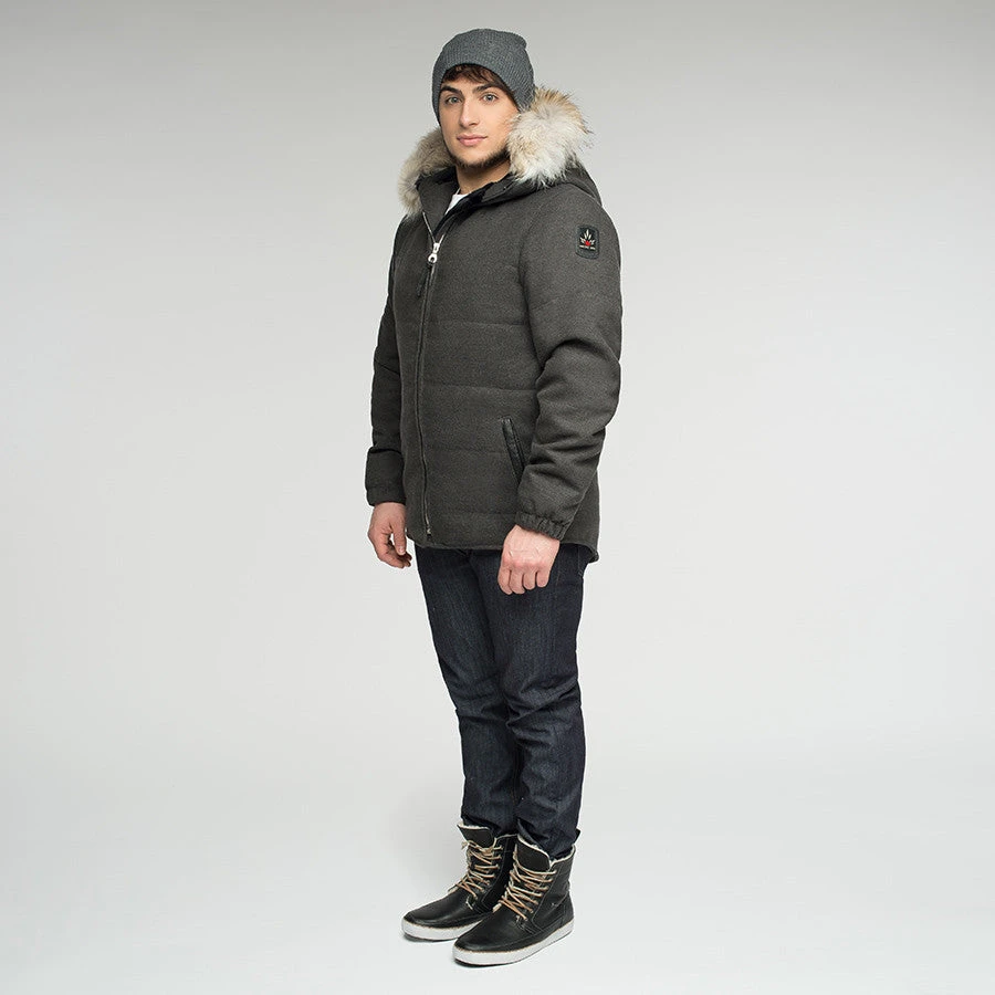 Cambridge Mid-Weight Parka - Charcoal 5 Cambridge Mid-Weight Parka - Charcoal - Image 3