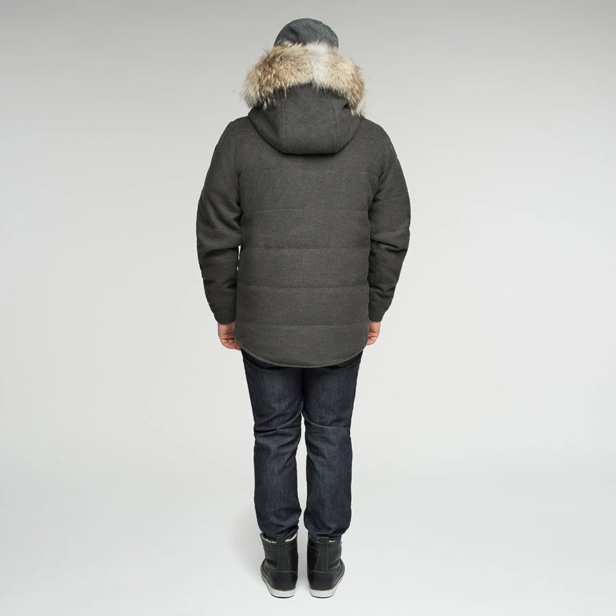 Cambridge Mid-Weight Parka - Charcoal 7 Cambridge Mid-Weight Parka - Charcoal - Image 5