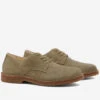 Cityflex Suede Derby Shoe - Military Green -Fashion Menswear Store CityflexSuedeDerbyShoe Military01