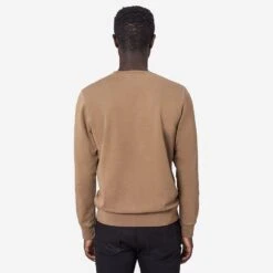 Colorful Standard Classic Organic Crew Sweatshirt - Seaweed Green -Fashion Menswear Store ClassicOrganicCrewSweatshirt SaharaCamel05 c4021b08 d08b 42ab 8c86 4052f1b5a24c