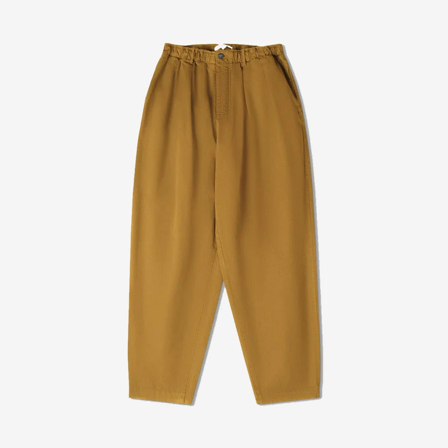 Clyde Loose Tapered Trouser - Tan 3 Clyde Loose Tapered Trouser - Tan