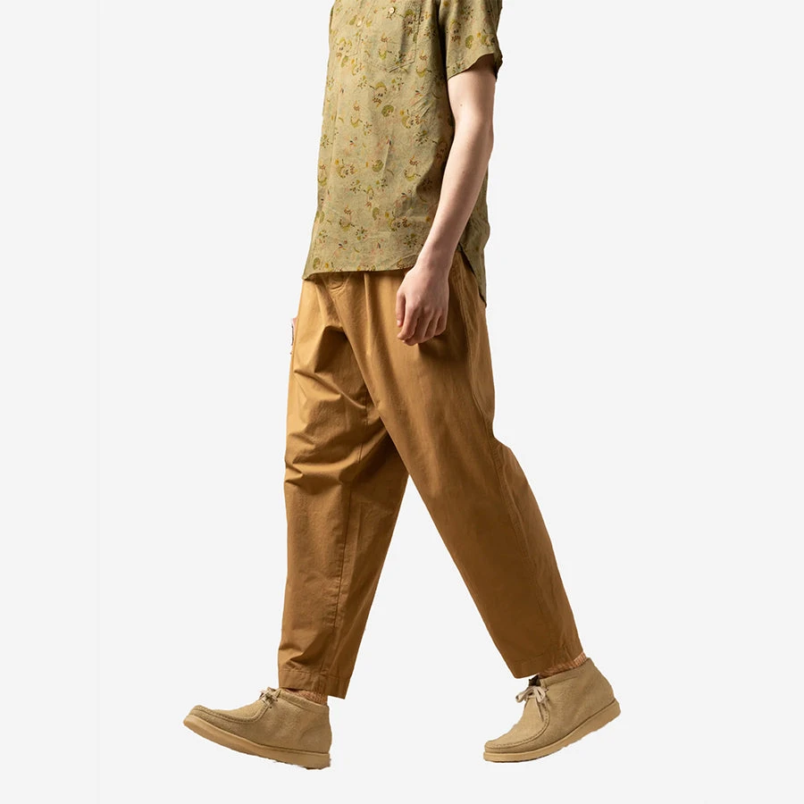 Clyde Loose Tapered Trouser - Tan 5 Clyde Loose Tapered Trouser - Tan - Image 3