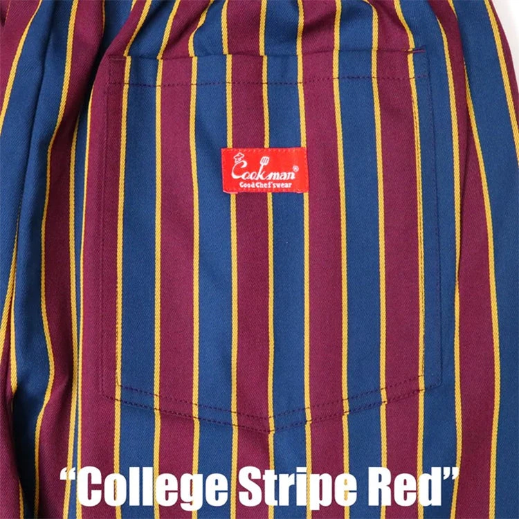 Chef Pants - Red College Stripe 9 Chef Pants - Red College Stripe - Image 7