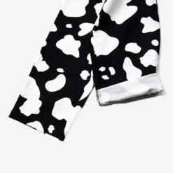 Chef Pants - Black Cow -Fashion Menswear Store CookmanChefPants Cow Black08