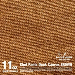 Chef Pants - Brown Duck Canvas -Fashion Menswear Store CookmanChefPants DuckCanvas Brown09
