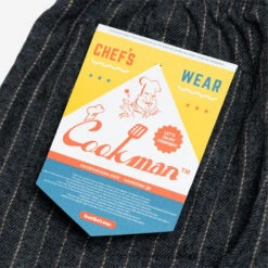 Chef Pants - Grey Wool Mix Stripe -Fashion Menswear Store CookmanChefPants WoolMixStripe Gray09