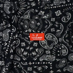 Waiter's Pants - Black Paisley -Fashion Menswear Store CookmanWaiter sPants Paisley Black06