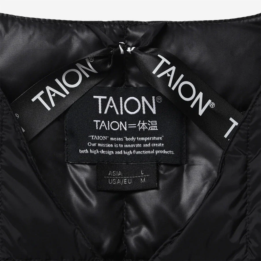 Crew Neck Button Down Jacket - Grey 6 Crew Neck Button Down Jacket - Grey - Image 4