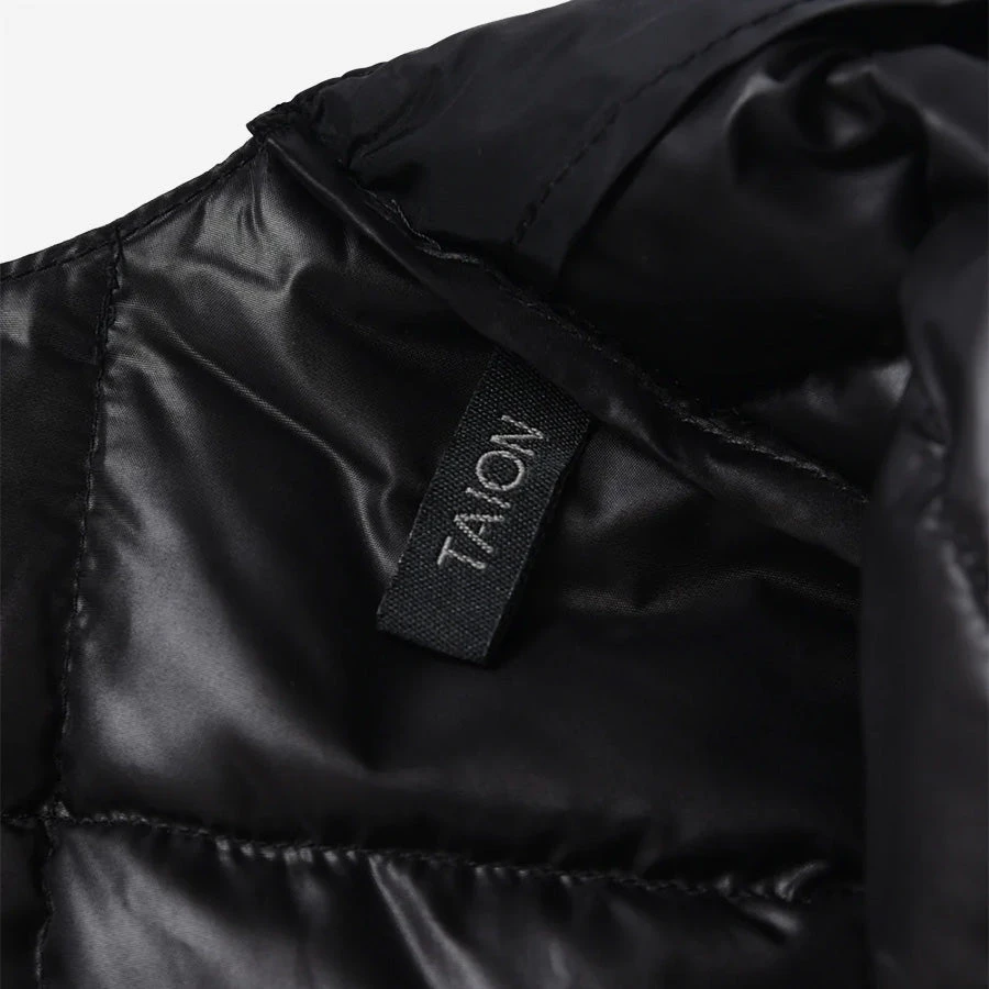 Crew Neck Button Down Jacket - Grey 12 Crew Neck Button Down Jacket - Grey - Image 10