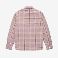 Crosscut Flannel - Mauve Slub Check -Fashion Menswear Store CrosscutFlannel MauveSlubCheck03 706c528d 5e90 4756 b8cb e907e0d9df45