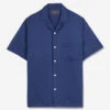 Dogtown Short-Sleeve Vacation Shirt - Blue -Fashion Menswear Store DOGTOWN BLUE