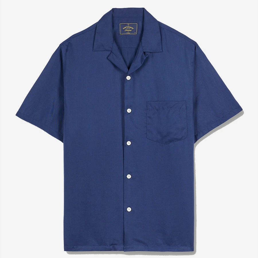 Dogtown Short-Sleeve Vacation Shirt - Blue 3 Dogtown Short-Sleeve Vacation Shirt - Blue