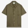 Dogtown Short-Sleeve Vacation Shirt - Olive -Fashion Menswear Store DOGTOWN OLIVE