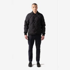Dunbar Quilted Padded Jacket - Black -Fashion Menswear Store DUNBARPADDEDJACKET BLACK06 999d86b3 61c0 46cd 9c2c 7f6341804807