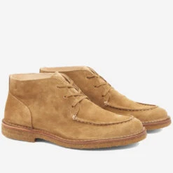 Dukeflex Suede Boots - Camel