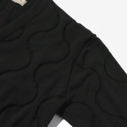 Ecopet Quilting Cardigan - Black -Fashion Menswear Store ECOPETQUILTINGCARDIGAN Black09