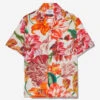 Flowers Short-Sleeve Vacation Shirt - Multi-Colour -Fashion Menswear Store FLOWERS