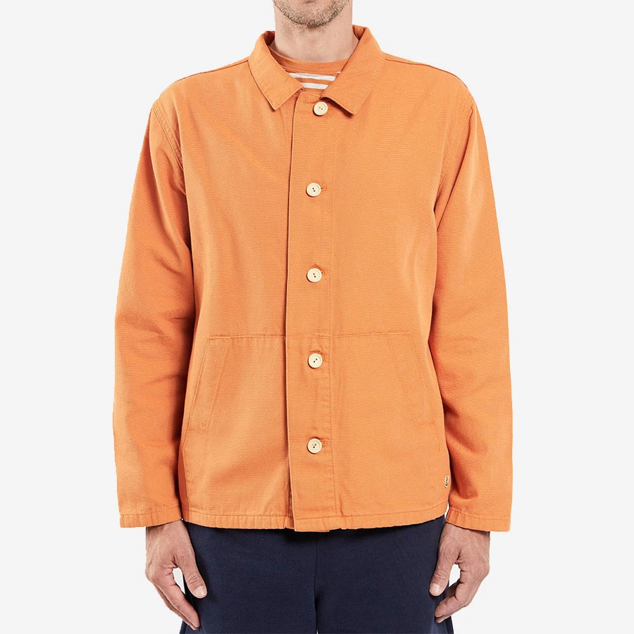 Armor-Lux Fisherman Chore Jacket - Rusty Orange 3 Armor-Lux Fisherman Chore Jacket - Rusty Orange