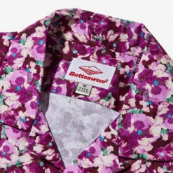 Five Pocket Island Shirt - Magenta Flower Print -Fashion Menswear Store FivePocketIslandShirt MagentaFlowerPrint03 6a525dae 1193 40a3 84f5 67462c8f60e4