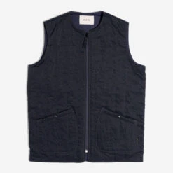 Gladsmuir Quilted Vest - Dark Navy