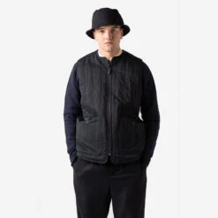 Gladsmuir Quilted Vest - Dark Navy -Fashion Menswear Store GLADSMUIRVEST DARKNAVY02