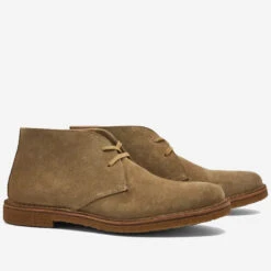 Greenflex Suede Desert Boot - Stone