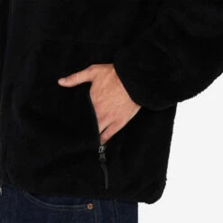 High Pile Stand Collar Jacket - Smoke Blue -Fashion Menswear Store HIGHPILEZIPSTANDCOLLARJACKET SMOKEBLUE09 0322f3ff 7a74 4429 a845 fdbf076395b3