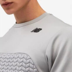 Heatloft Crew Sweatshirt - Alloy Grey -Fashion Menswear Store HeatloftCrewSweatshirt AlloyGrey05