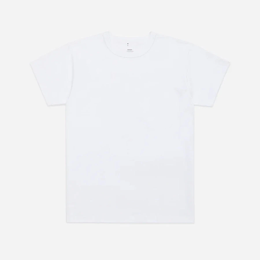 Heavyweight Plain T-Shirt - White (v2) 3 Heavyweight Plain T-Shirt - White (v2)