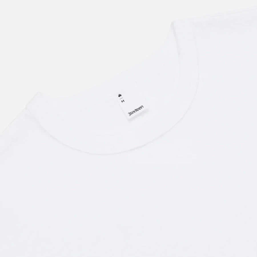 Heavyweight Pocket T-Shirt - White (v2) 4 Heavyweight Pocket T-Shirt - White (v2) - Image 2