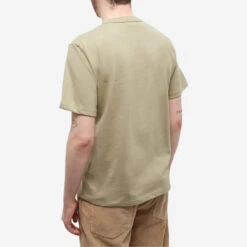 Armor-Lux Heritage Classic T-Shirt - Clay Olive -Fashion Menswear Store HeritageClassicT Shirt ClayOlive04