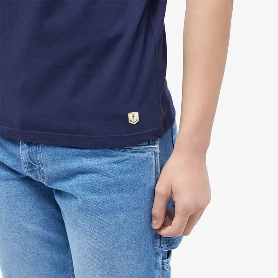 Armor-Lux Heritage Classic T-Shirt - Navy 4 Armor-Lux Heritage Classic T-Shirt - Navy - Image 2