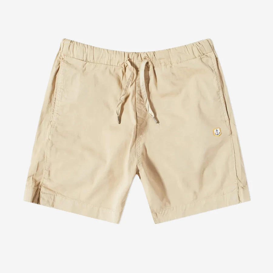 Armor-Lux Heritage Drawstring Easy Shorts - Beige 3 Armor-Lux Heritage Drawstring Easy Shorts - Beige